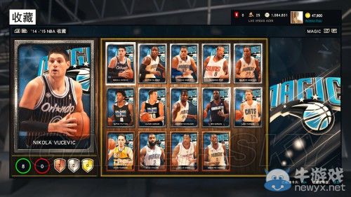 《NBA 2K15》全球星卡圖鑒一覽