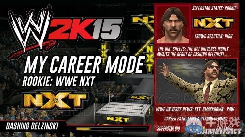 《WWE 2K15》我的生涯模式詳解