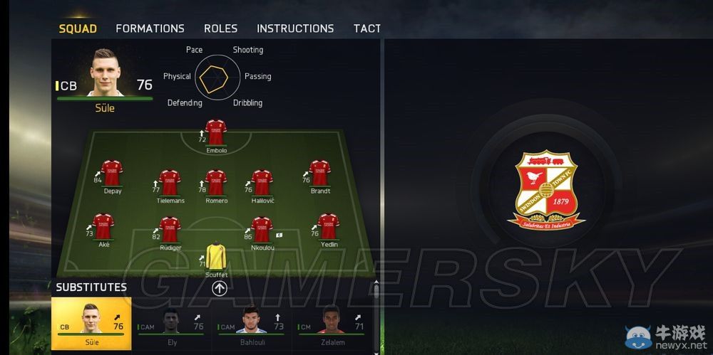 《FIFA 15》傳奇難度經(jīng)理模式斯文登攻略