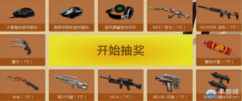 穿越火線CF RAZER之幸運(yùn)寶藏活動(dòng) 耳機(jī)鼠標(biāo)武器任你抽