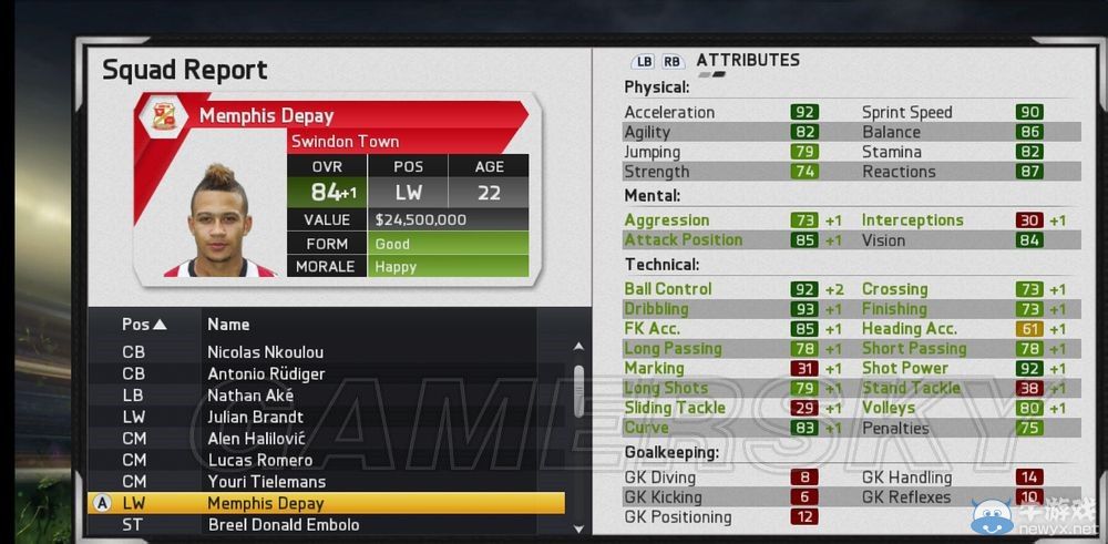 《FIFA 15》傳奇難度經(jīng)理模式斯文登攻略
