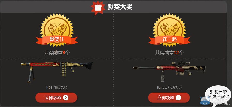 CF帥小伙脫單計劃 邀請基友領取禮包