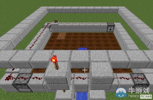 《我的世界》1.8版自動種植小麥塔建造圖文教程