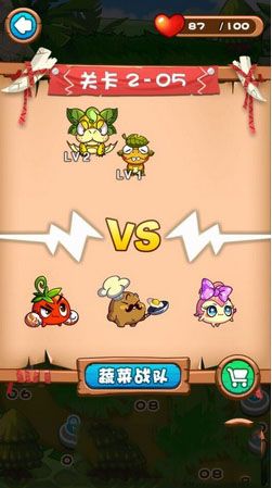 《燃燒的蔬菜3》暗黑的森林第5關(guān)攻略