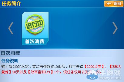 《QQ飛車》11.27-11.30累計(jì)消費(fèi)送好禮！