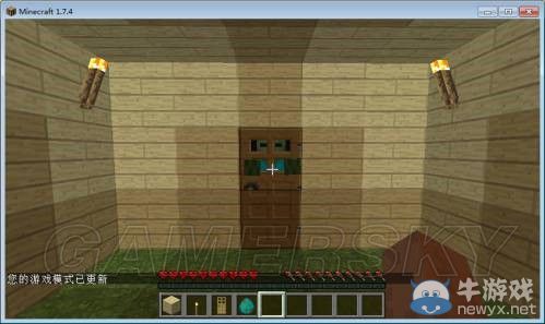 《我的世界》防止僵尸破門而入方法