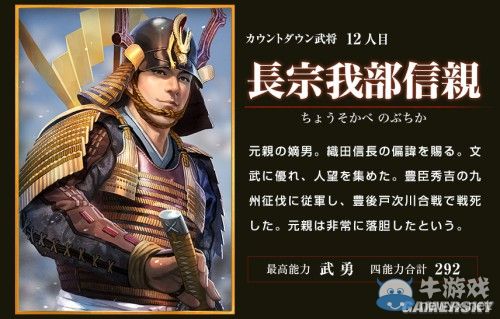 《信長之野望14：創(chuàng)造威力加強版》新增武將圖文介紹