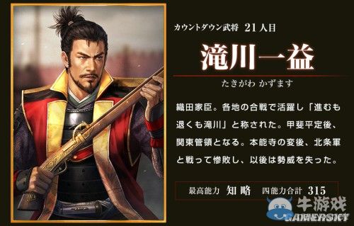 《信長之野望14：創(chuàng)造威力加強(qiáng)版》新增武將圖文介紹
