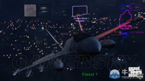 《GTA5》洛杉磯真實世界對照