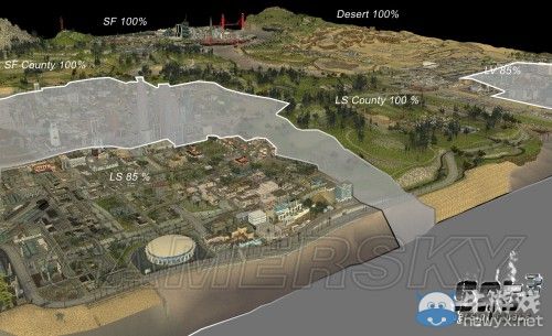 《GTA5》洛杉磯真實世界對照