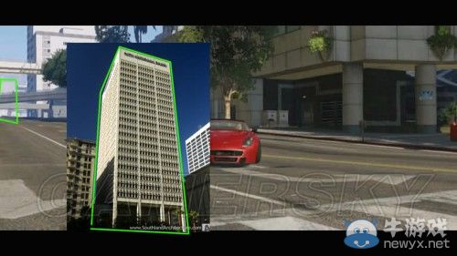 《GTA5》洛杉磯真實世界對照