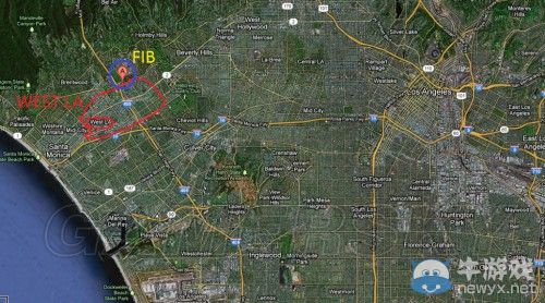 《GTA5》洛杉磯真實(shí)世界對(duì)照