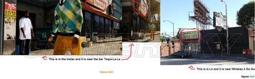 《GTA5》洛杉磯真實世界對照