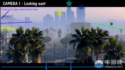 《GTA5》洛杉磯真實世界對照