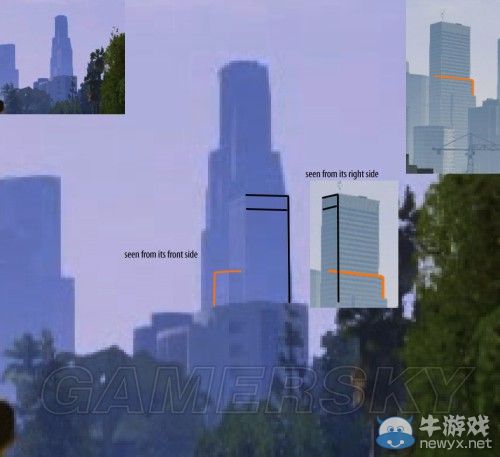 《GTA5》洛杉磯真實世界對照