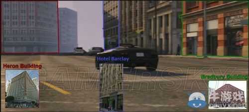 《GTA5》洛杉磯真實(shí)世界對(duì)照