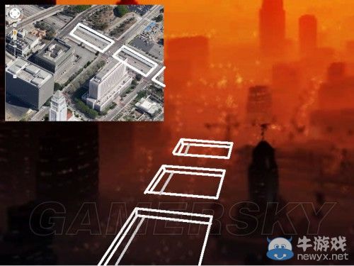 《GTA5》洛杉磯真實世界對照