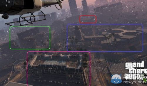 《GTA5》洛杉磯真實世界對照