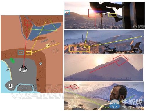 《GTA5》洛杉磯真實世界對照