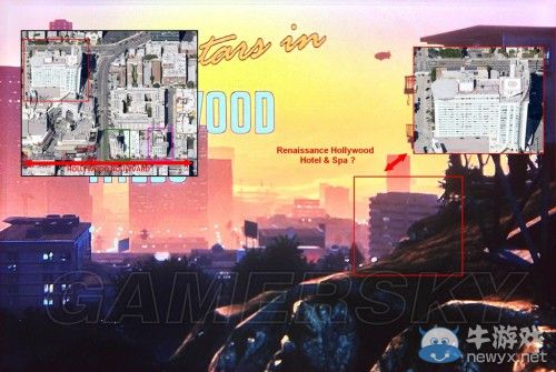 《GTA5》洛杉磯真實世界對照