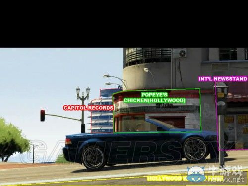 《GTA5》洛杉磯真實世界對照