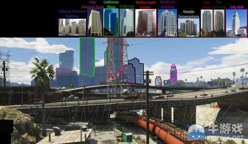 《GTA5》洛杉磯真實(shí)世界對(duì)照