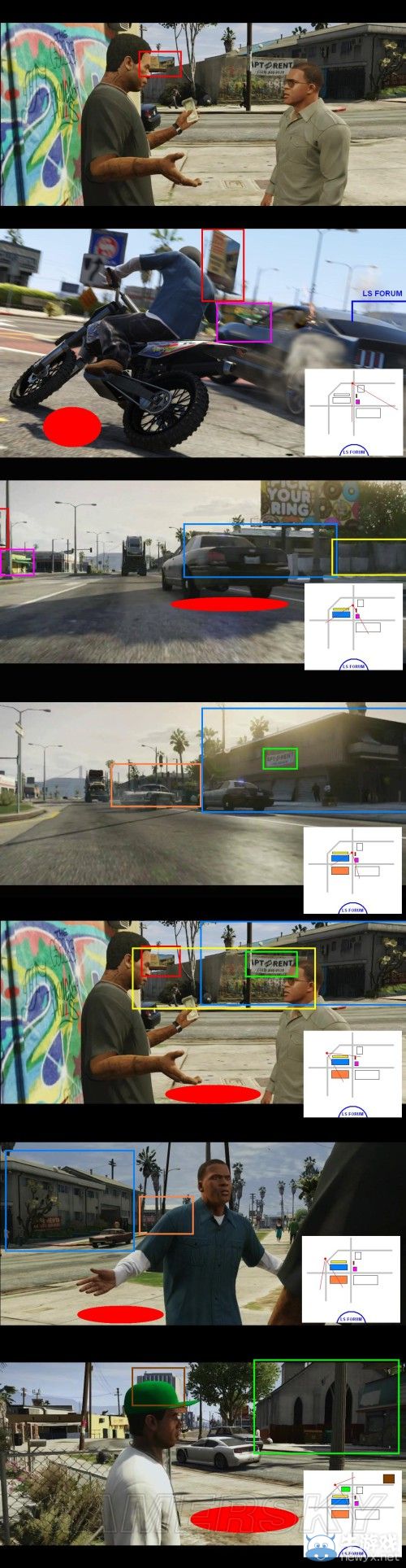 《GTA5》洛杉磯真實(shí)世界對(duì)照