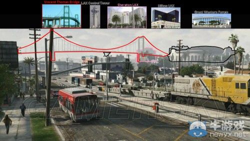 《GTA5》洛杉磯真實(shí)世界對(duì)照