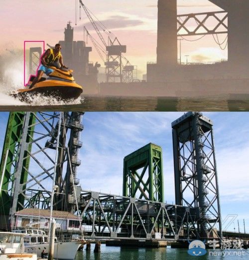 《GTA5》洛杉磯真實(shí)世界對(duì)照