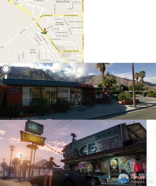 《GTA5》洛杉磯真實世界對照