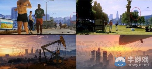 《GTA5》洛杉磯真實世界對照