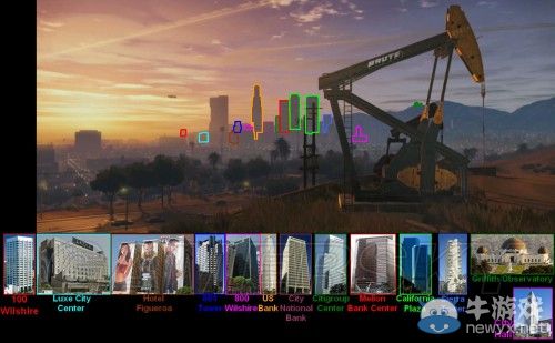 《GTA5》洛杉磯真實世界對照