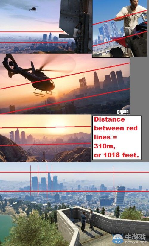 《GTA5》洛杉磯真實世界對照