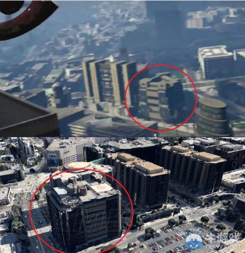《GTA5》洛杉磯真實世界對照