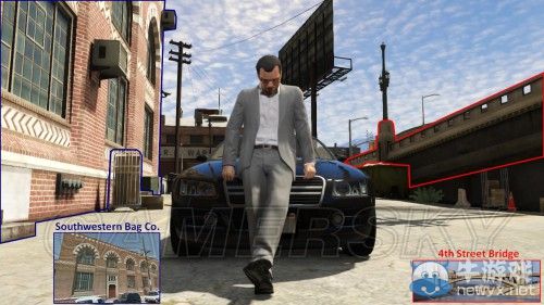 《GTA5》洛杉磯真實世界對照
