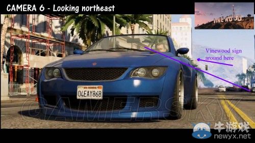 《GTA5》洛杉磯真實世界對照