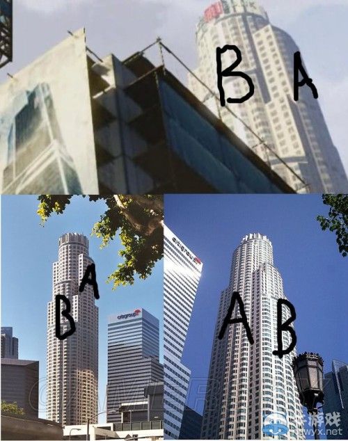 《GTA5》洛杉磯真實(shí)世界對(duì)照