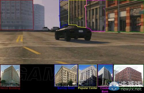 《GTA5》洛杉磯真實世界對照