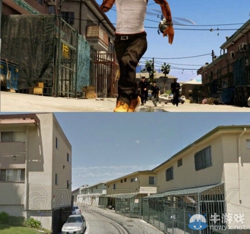 《GTA5》洛杉磯真實(shí)世界對(duì)照
