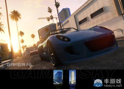 《GTA5》洛杉磯真實(shí)世界對(duì)照