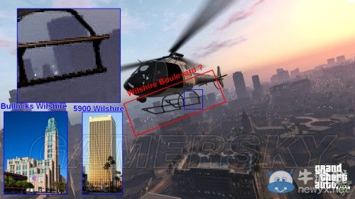 《GTA5》洛杉磯真實世界對照