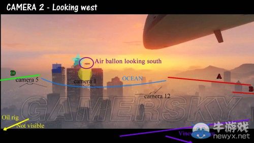 《GTA5》洛杉磯真實世界對照