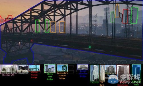 《GTA5》洛杉磯真實(shí)世界對(duì)照