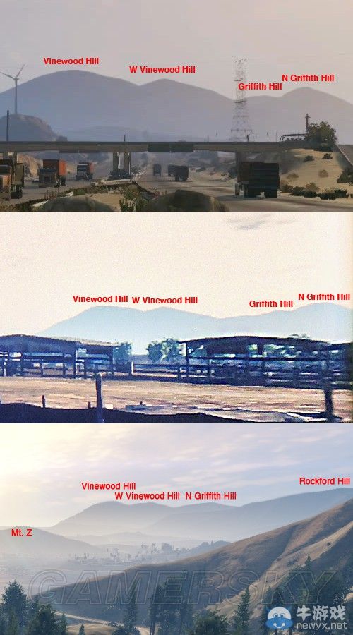 《GTA5》洛杉磯真實世界對照