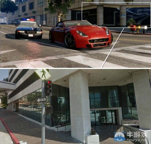 《GTA5》洛杉磯真實世界對照