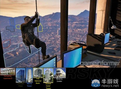 《GTA5》洛杉磯真實世界對照