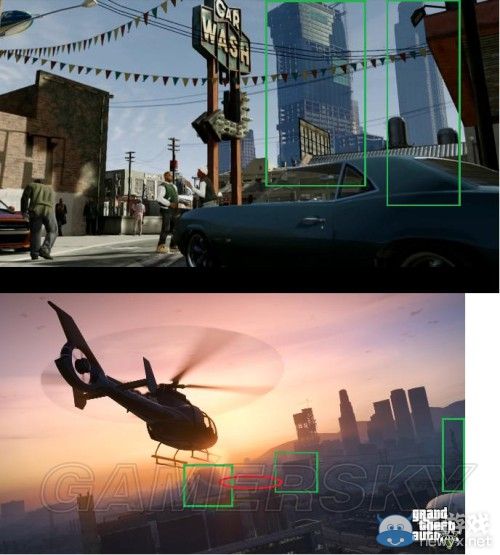 《GTA5》洛杉磯真實世界對照