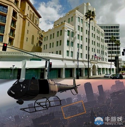 《GTA5》洛杉磯真實世界對照