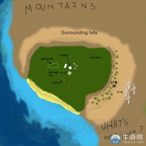 《GTA5》洛杉磯真實世界對照