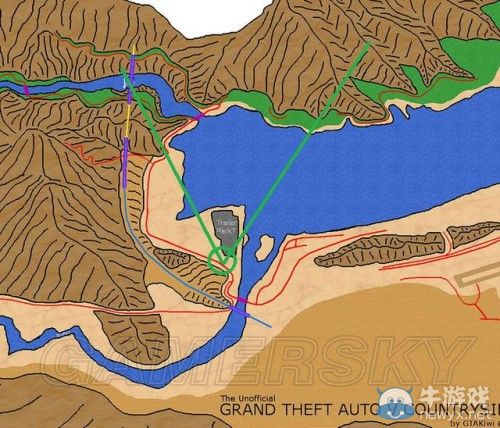 《GTA5》洛杉磯真實世界對照